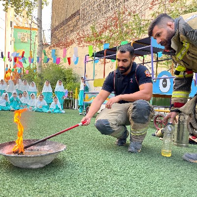 قهرمانان در پیش دبستان!